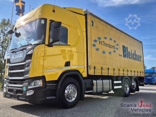 LKW mit Pritsche & Plane Scania R450B6x2NB Pritsch PL LBW !!