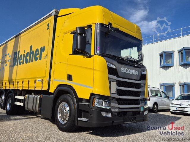 LKW mit Pritsche & Plane Scania R450B6x2NB Pritsch PL LBW !!