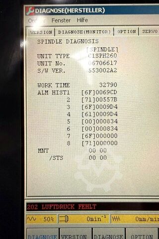 Vertikales Bearbeitungszentrum Mazak MTV-815/80