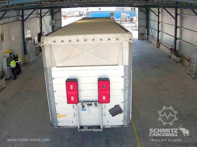 Auflieger mit Pritsche & Plane Schmitz Cargobull Curtainsider Coil