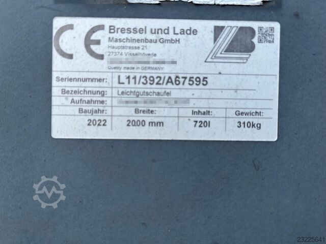 Bressel und Lade L11 KL30.8T Kramer niedrig Bressel und Lade L11 KL30.8T Kramer niedrig