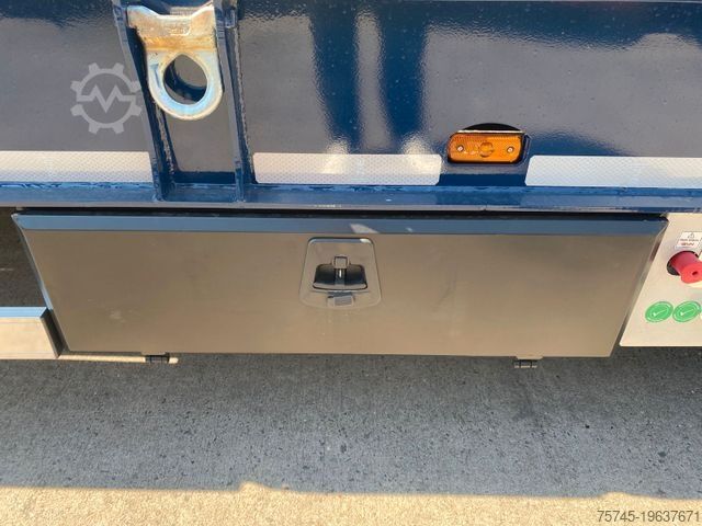 Low loader semitrailer GVN 3GVN29 * ÜBERBREITE TAFEL*KOC*LIFT*P