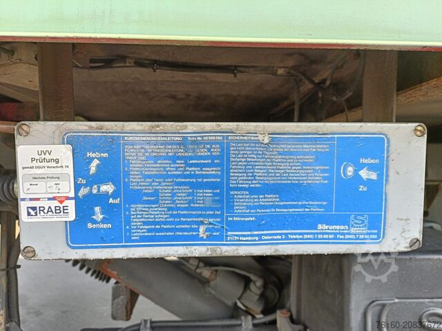 Kastenwagen mit Ladebordwand Iveco EUROCARGO 75E19