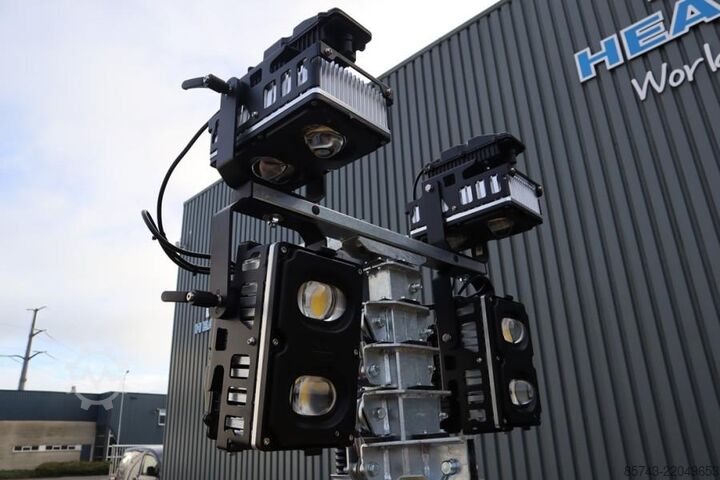 Light tower Atlas Copco Hilight H6+ Valid inspection, Max Boom Height 8m,