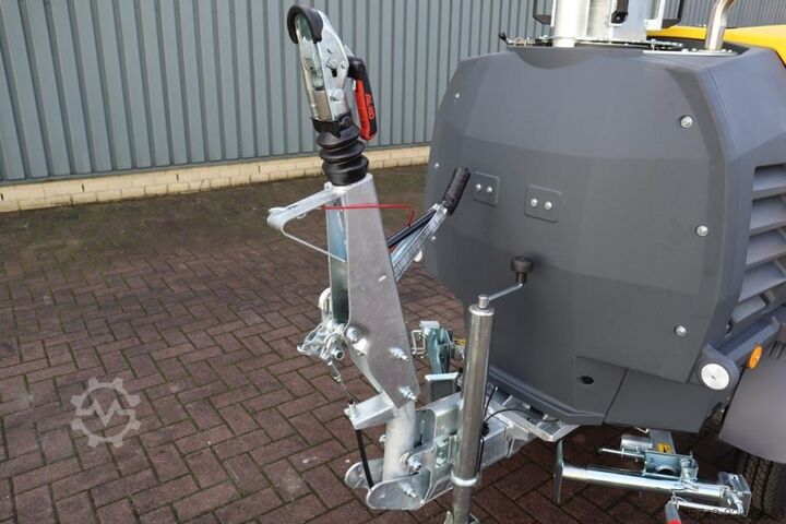 Light tower Atlas Copco Hilight H6+ Valid inspection, Max Boom Height 8m,