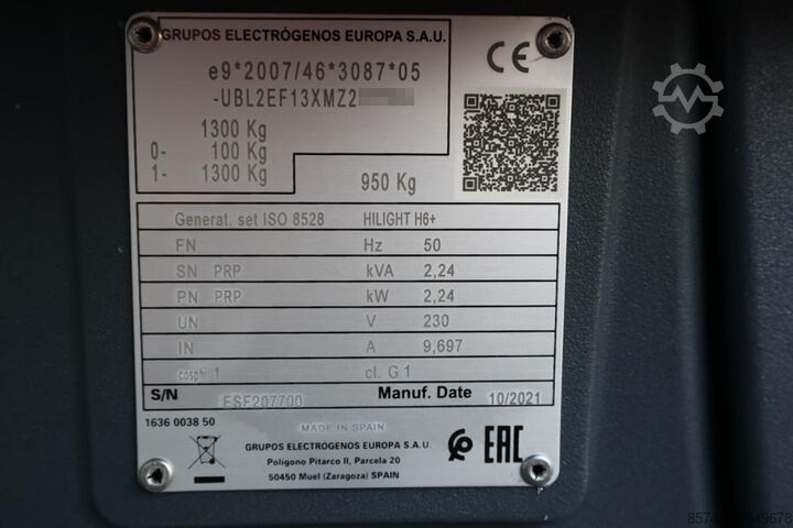 Lichtturm Atlas Copco Hilight H6+ Valid inspection, Max Boom Height 8m,