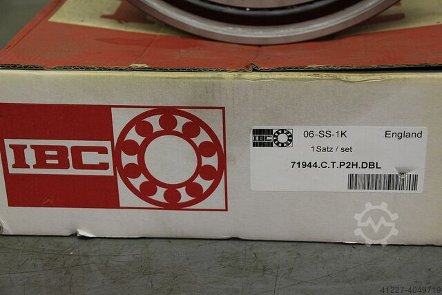 Genauigkeits-Universal-Schrägkugellager IBC 71944