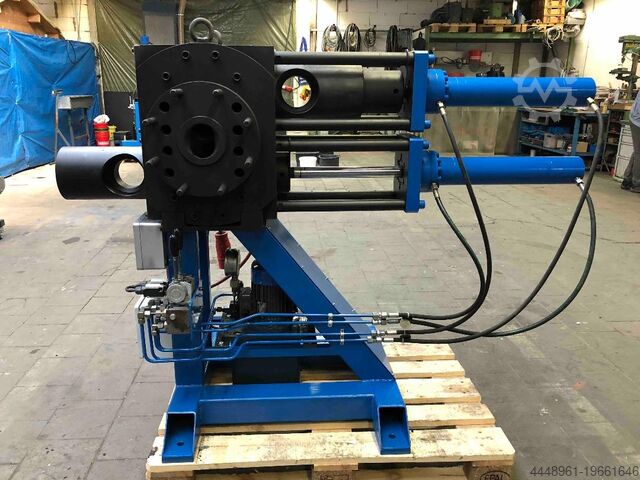 Screen changer for plastic filtration Kreyenborg