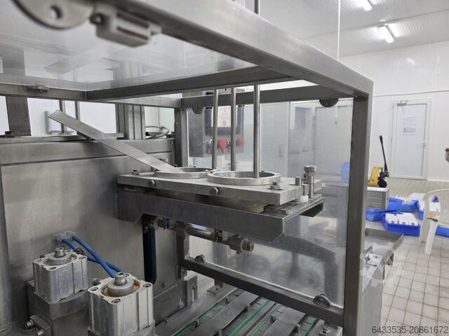 Two lane cup filling machine for diary INTERTECH 