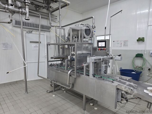 Two lane cup filling machine for diary INTERTECH 