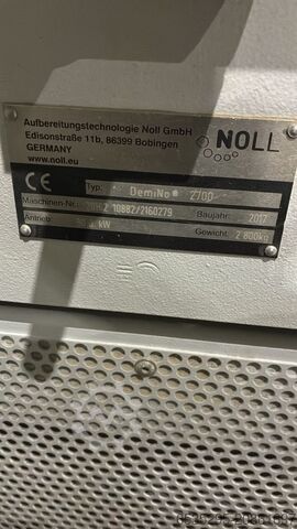 Mahl-und Sichtanlage mit Prallstrommühle NOLL DemiNo 2700