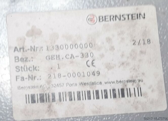 Bernstein Aluminium Universal-Gehäuse Bernstein GEH CA