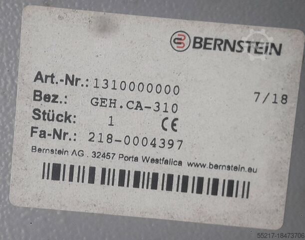 Bernstein Aluminium Universal-Gehäuse Bernstein GEH CA