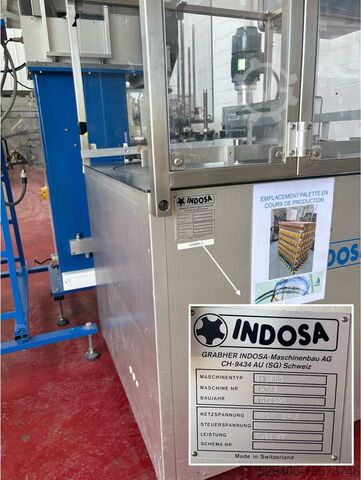 Indosa Matic 100 – Remplisseuse + sertisseuse  Indosa Matic 100 – Remplisseuse + sertisseuse
