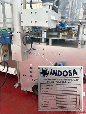 Indosa Matic 100 – Remplisseuse + sertisseuse  Indosa Matic 100 – Remplisseuse + sertisseuse