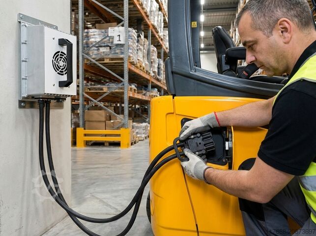 Linde Jungheinrich Still Yale Crown Toyo Gabelstapler Hochfrequenz-Ladegerät Batterie - Charger 24V 35A