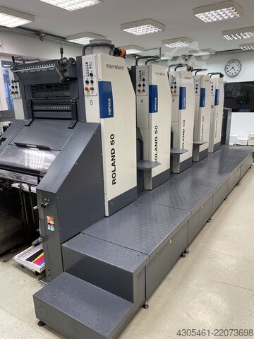 Offset printing press MAN Roland 50-5