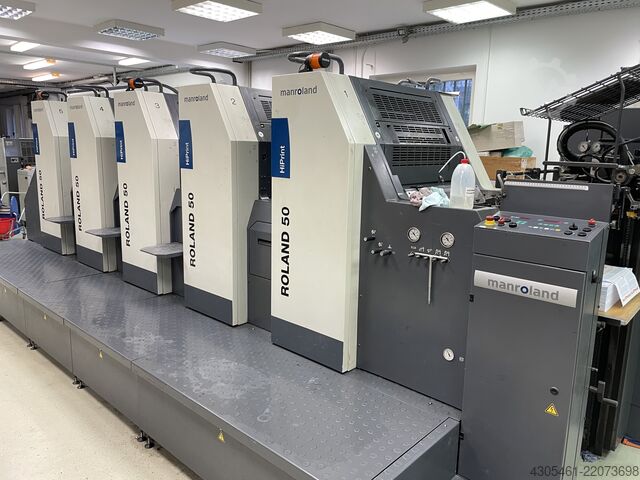 Offset printing press MAN Roland 50-5