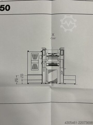 Offset printing press MAN Roland 50-5