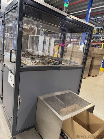Cardboard packaging machine B&E Equipment / I-Pak BA18H