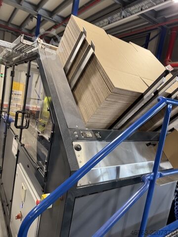 Cardboard packaging machine B&E Equipment / I-Pak BA18H