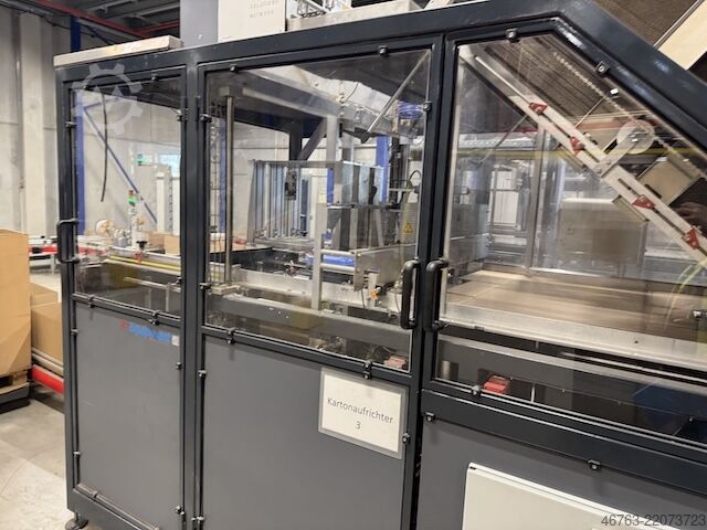 Cardboard packaging machine B&E Equipment / I-Pak BA18H