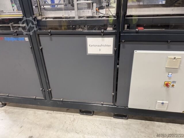 Cardboard packaging machine B&E Equipment / I-Pak BA18H