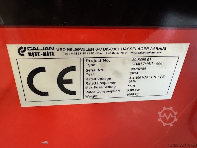 Conveyor belt Caljan CB4H 7/14.3-600