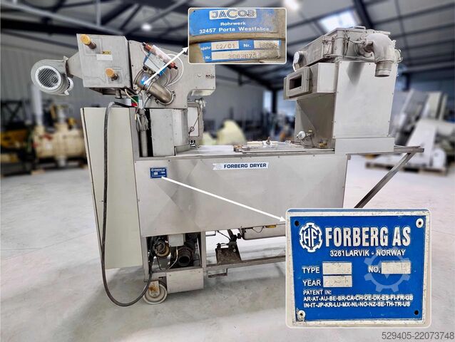 Paddle dryer Halvor Forberg A/S FT20