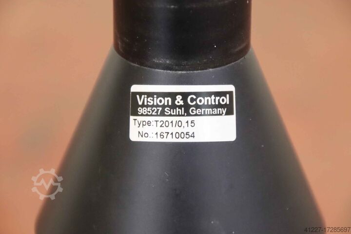 Kamera mitTelezentrisches Objektiv Basler Vision & Control piA2400-17gm vicotar T201/0,15