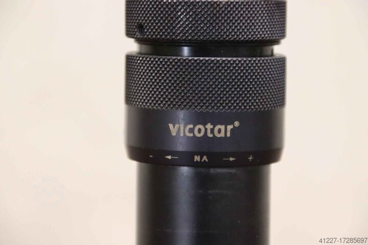 Kamera mitTelezentrisches Objektiv Basler Vision & Control piA2400-17gm vicotar T201/0,15