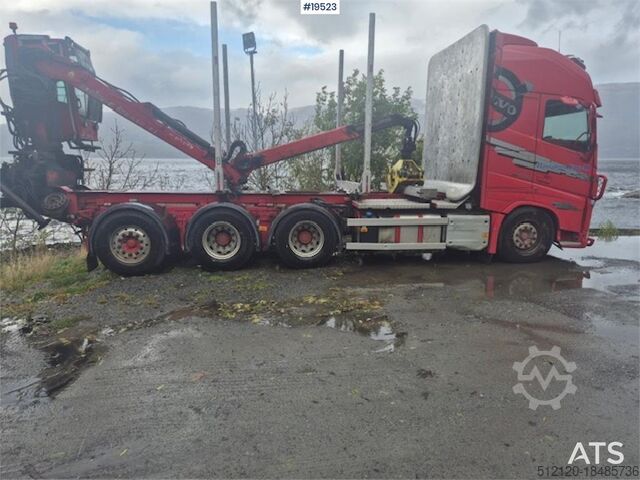 Holztransporter Volvo Fh540 8x4 Timber Truck w/ 2016 M110L80 Palfinger C