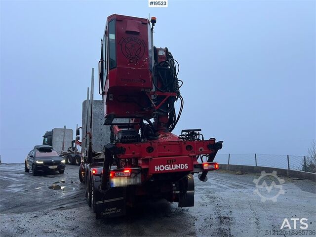 Holztransporter Volvo Fh540 8x4 Timber Truck w/ 2016 M110L80 Palfinger C