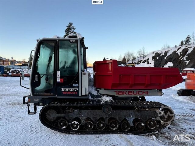 Dumper Takeuchi TCR50-2 Crawler Dumper. 364 Hours WATCH VIDEO