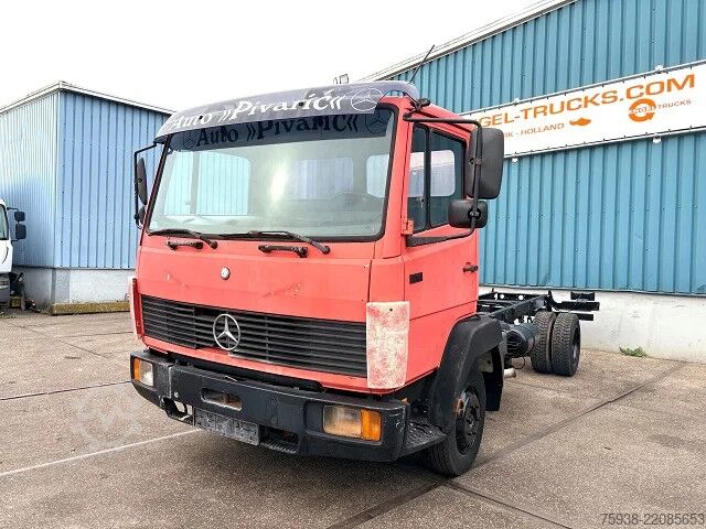 Chassis with cab Mercedes-Benz LK 814K 4x2 (6-CILINDER) FULL STEEL CHASSIS (MA...