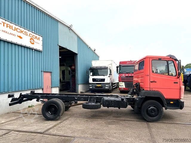 Chassis with cab Mercedes-Benz LK 814K 4x2 (6-CILINDER) FULL STEEL CHASSIS (MA...