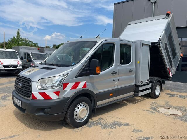 Tipper truck Ford Transit Kipper aus 1.Hand+Klima+AHK+EU5