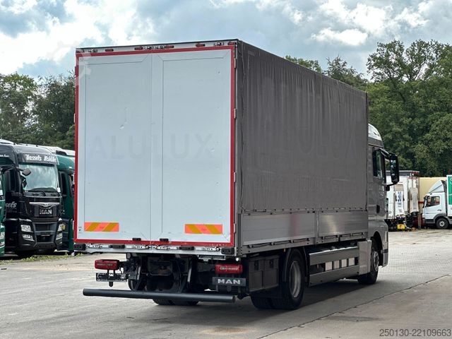 Flatbed truck with tarp MAN TGX 18.430 4x2 LL Plane & EDSCHA/RETARDER/NAVI/