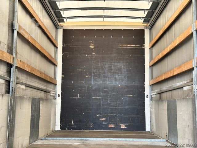 Flatbed truck with tarp MAN TGX 18.430 4x2 LL Plane & EDSCHA/RETARDER/NAVI/
