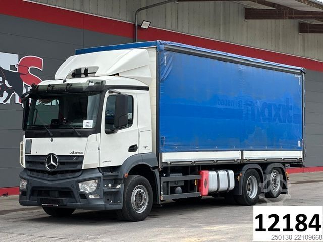 LKW mit Pritsche & Plane MERCEDES-BENZ Antos 2532 6x2 BL Plane/Staplermitnahme/ACC/LDW
