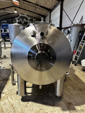 Double Jacketed Horizontal Mixer Tank Limitech Type A3111-1906