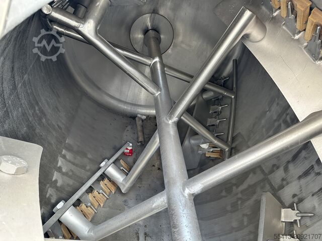 Double Jacketed Horizontal Mixer Tank Limitech Type A3111-1906