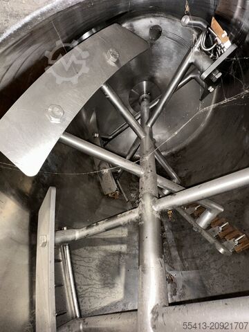 Double Jacketed Horizontal Mixer Tank Limitech Type A3111-1906