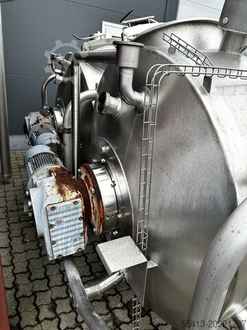 Double Jacketed Horizontal Mixer Tank Limitech Type A3111-1906