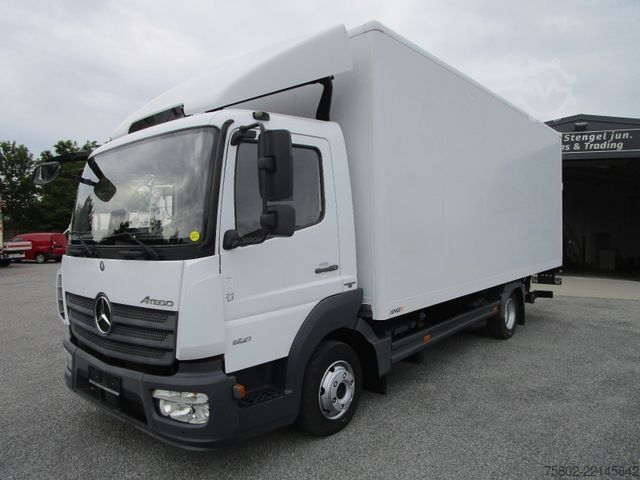 Transporter mit Koffer MERCEDES-BENZ Atego 821L MP4*LBW+6,35m+AHK Kugel+EURO.6+Luft*