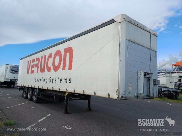 Auflieger mit Pritsche & Plane Schmitz Cargobull Curtainsider Standard
