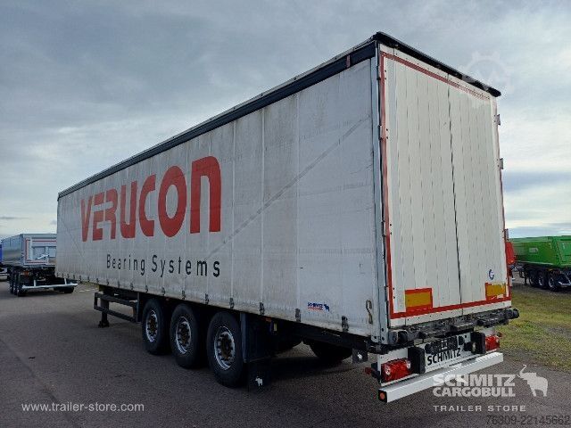 Auflieger mit Pritsche & Plane Schmitz Cargobull Curtainsider Standard