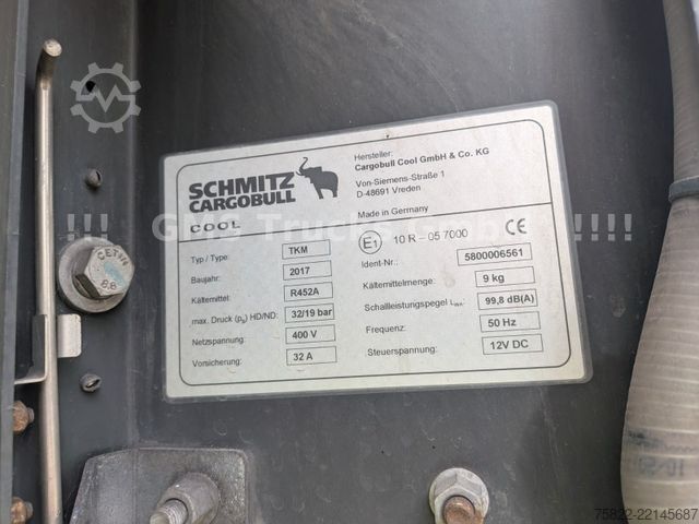 Kühlauflieger SCHMITZ CARGOBULL Schmitz Frigo Cool / BI Multi DUO Temp / DS