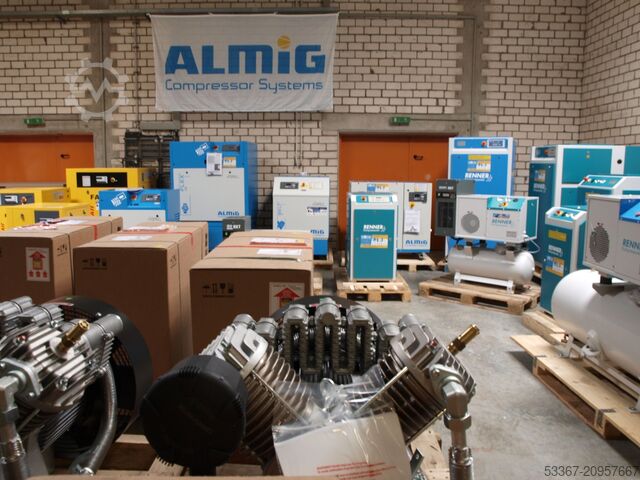 11 kW piston compressor 10bar 1220 l/min ALMIG HLA 15-10