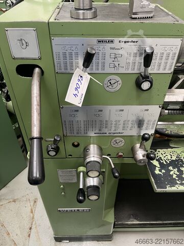 Drehmaschine Drehbank aus Schule! Weiler Ergodor